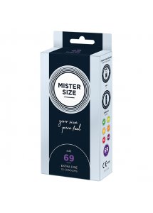 Prezerwatywy dopasowane na miarę - Mister Size 69 mm 10szt
