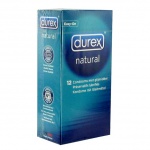 Prezerwatywy Durex Natural - Naturalne prezerwatywy Durex - 12szt.