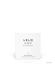 Prezerwatywy - Lelo HEX Condoms Original 3szt