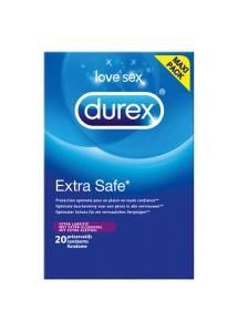 Prezerwatywy o maksymalnej ochronie - Durex Extra Safe Condoms 20 szt