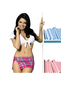 Przebranie uczennicy Obsessive Schoolgirl Costume S/M