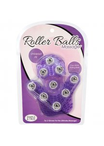 Rękawica do masażu - PowerBullet Roller Balls Massager   