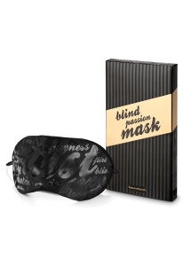 Satynowa maska na oczy - Bijoux Indiscrets Blind Passion Mask 