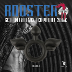 Silikonowy pierścień erekcyjny z aniołem - Velv'Or Rooster Jeliel Angel Design Cock Ring  