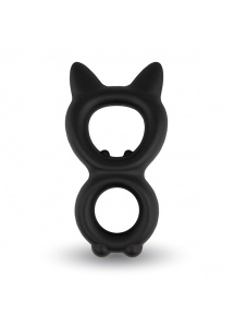 Silikonowy podwójny pierścień na penisa - Velv'Or Rooster Kalf Cat Shaped Cock Ring Design  