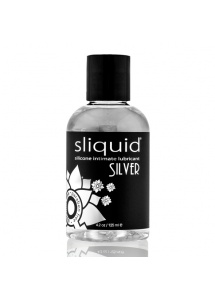 Silikonowy środek nawilżający - Sliquid Naturals Silver Lubricant 125 ml 