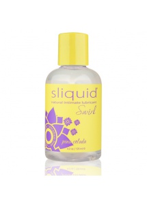 Smakowy środek nawilżający - Sliquid Naturals Swirl Lubricant 125 ml Pina Colada