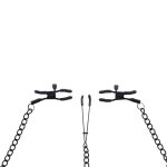 SPORTSHEETS - ZESTAW ZACISKÓW ŁAŃCUSZKOWY DO SUTKÓW I ŁECHTACZKI