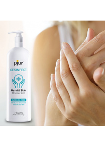 Środek do dezynfekcji rąk i skóry - Pjur Desinfect Hand & Skin Disinfictant 1000 ml  