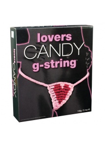 Stringi z cukierków z sercem - Lovers Candy G-String 