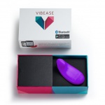 Stymulator sterowany aplikacją - Vibease - iPhone & Android Vibrator fioletowy
