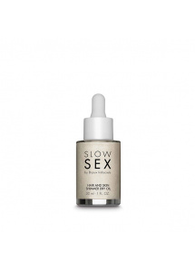 Suchy olejek rozświetlający - Bijoux Indiscrets Slow Sex Hair & Skin Shimmer Dry Oil  