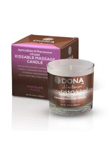 Świeca do masażu - azjatycki i lomi lomi - Dona Kissable Massage Candle Czekoladowa