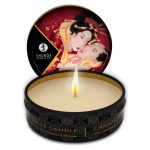 Świeca do masażu - Shunga Massage Candle truskawki