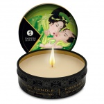 Świeca do masażu - Shunga Massage Candle zielona herbata