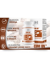 Tabletki na produkcję spermy - Cum On 30szt. na więcej nasienia
