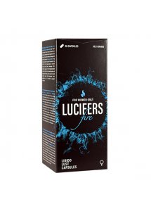 Tabletki na błyskawiczne libido dla kobiet - Lucifers Fire Libido Lust Capsules  x30