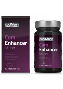 Tabletki dla mężczyzn na produkcję spermy i obfity wytrysk - CoolMann Cum-Enhancer x30 