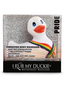 Tęczowy masażer kaczuszka - I Rub My Duckie 2.0 Pride  