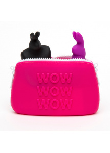 Mała Torebka silikonowa na akcesoria erotyczne - Happy Rabbit WOW Storage Zip Bag Small   Mała