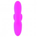 Wibrator do punktu G z masażerem łechtaczki i sromu - FeelzToys TriVibe G-Spot Vibrator with Clitoral & Labia Stimulation   Różowy