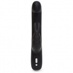 Wibrator do punktu G ze stymulatorem - Happy Rabbit Slimline G-Spot USB Rechargeable Rabbit Vibrator   