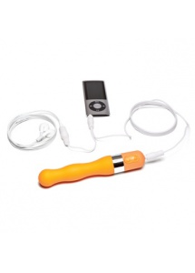 Wibrator muzyczny Naughtibod - iPod Vibrator pomarańczowy