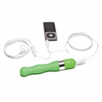 Wibrator muzyczny Naughtibod - iPod Vibrator zielony