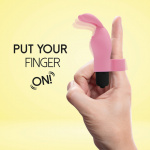 Wibrator na palec - FeelzToys Magic Finger Vibrator Różowy