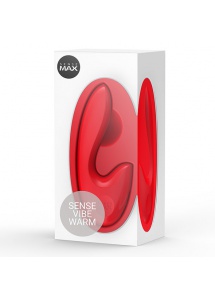 Wibrator ogrzewający się - SenseMax SenseVibe Warm Czerwony