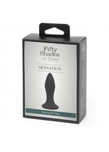 Wibrujący korek analny - Fifty Shades of Grey Sensation Vibrating Butt Plug   