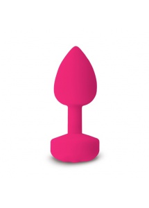 Wibrujący plug analny - Fun Toys Gplug Large 3,9cm Różowy