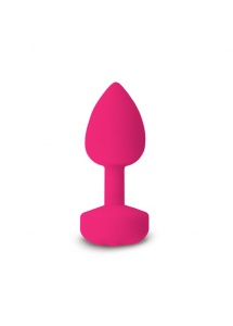 Wibrujący plug analny ładowany - Fun Toys Gplug Small Różowy