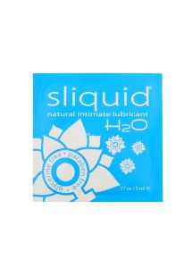 Wodny środek nawilżający - Sliquid Naturals H2O Lubricant 5 ml SASZETKA