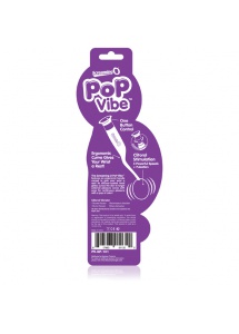 Zabawny Wyprofilowany masażer łechtaczki - The Screaming O POP Vibe  Fioletowy