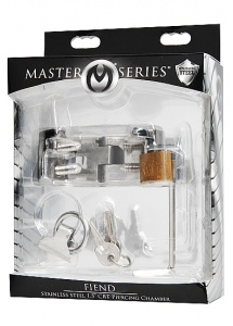 XR BRANDS Master Series - WTYCZKA cewka moczowa PIERŚCIENIE (zestaw)
