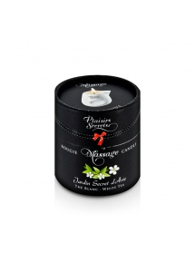 Zapachowa świeca do masażu - Plaisirs Secrets Massage Candle  Biała Herbata