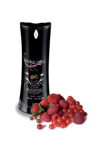 Żel smakowy stymulujący dla pań - Voulez-Vous... Stimulating Gel Czerwone owoce