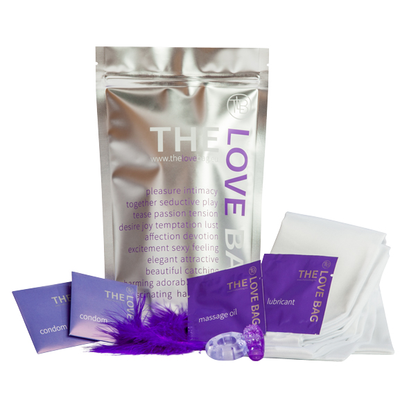 Podręczny zestaw dla seksoholika - 7 pilnych produktów - The Love Bag 