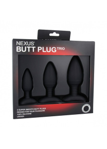 Zestaw korków analnych - Nexus Butt Plug Trio Set  