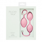 Zestaw kulek kegla - Pillow Talk Frisky Pleasure Balls   Różowy