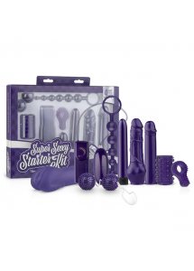 Zestaw podstawowych akcesoriów erotycznych dla par 12 sztuk - Loveboxxx Starter Kit Super Sexy  