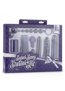 Zestaw podstawowych akcesoriów erotycznych dla par 12 sztuk - Loveboxxx Starter Kit Super Sexy  