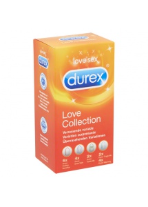 Zestaw prezerwatyw Durex - Durex Love Collection Condoms 18 szt