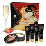 Zestaw specyfików erotycznych - Shunga Geisha Sparkling Strawberry Wine
